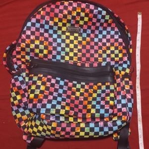 Madden Girl Neoprene Zippered Backpack Multicolor